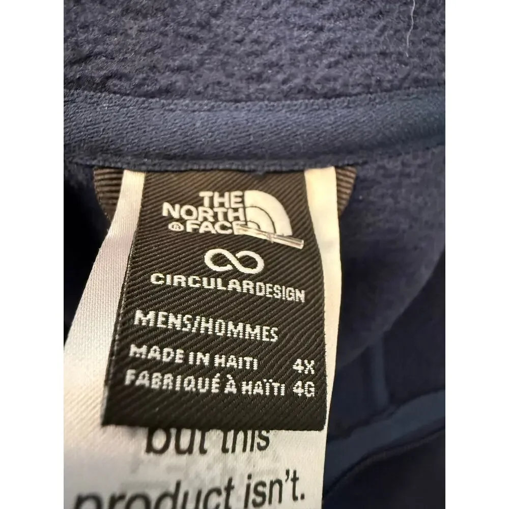 NWT The North Face Fleece Full Zip Jacket.  Size 4X